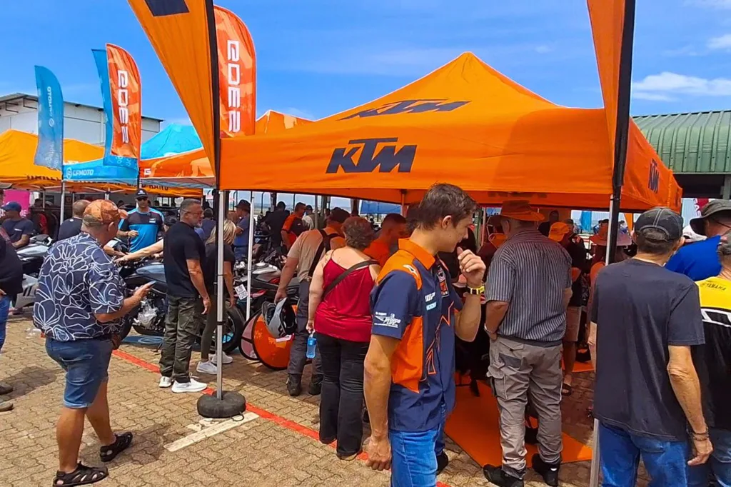 Red Star_AMID Motorcycle Expo 2026 - KTM drew a lot of attention with the reveal of 2 new models at the show
