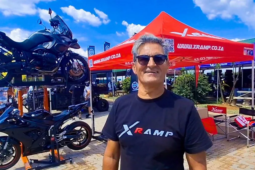 Red Star_Amid Motorcycle Expo 2026 - Martin from X-Ramp had an exceptionally busy weekend, and was all smiles