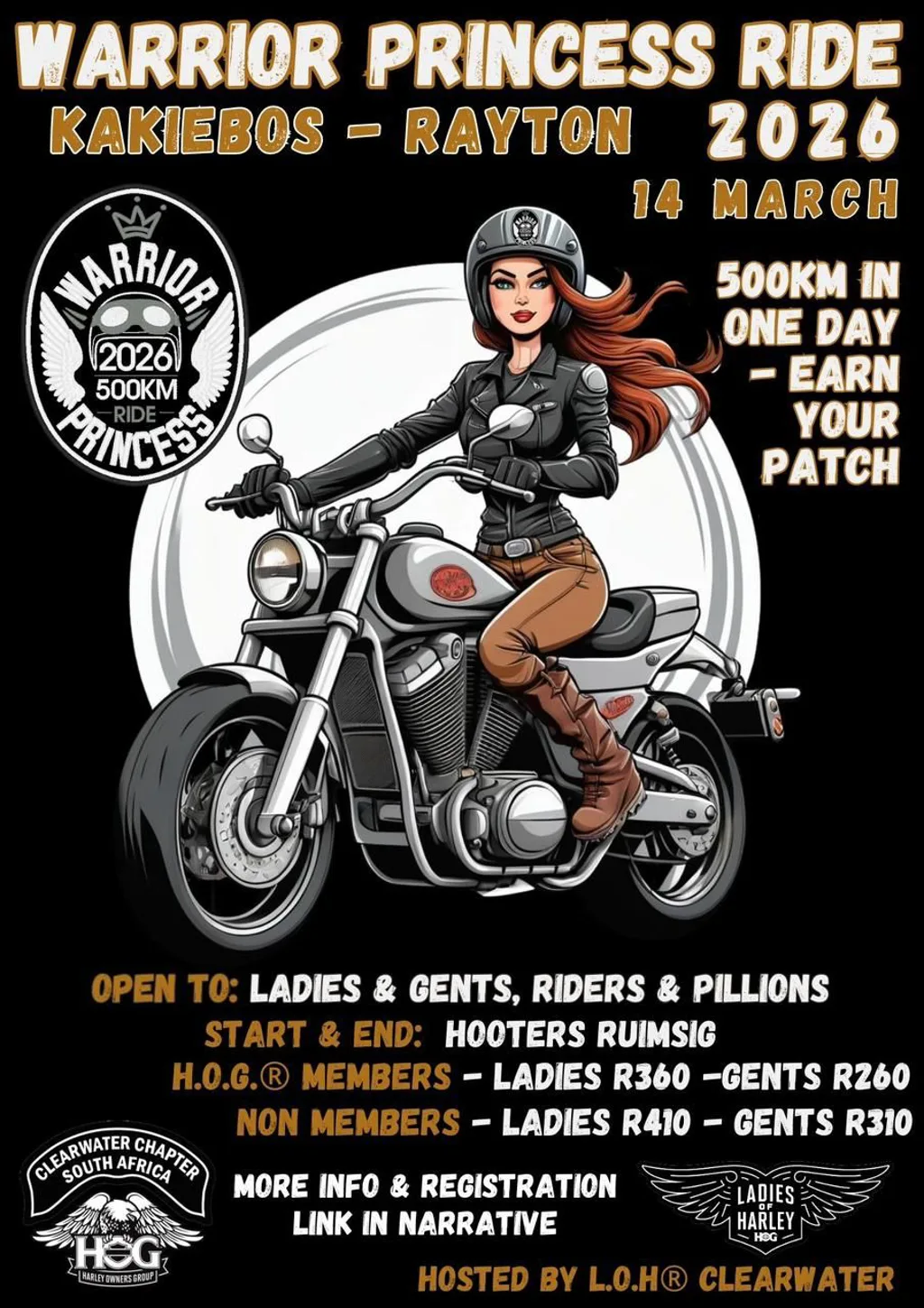 Warrior Princess Ride 2026