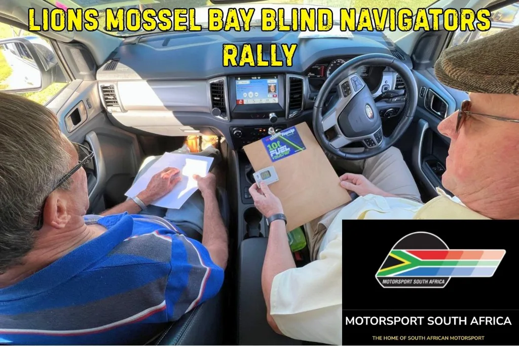 LIONS MOSSEL BAY BLIND NAVIGATORS RALLY