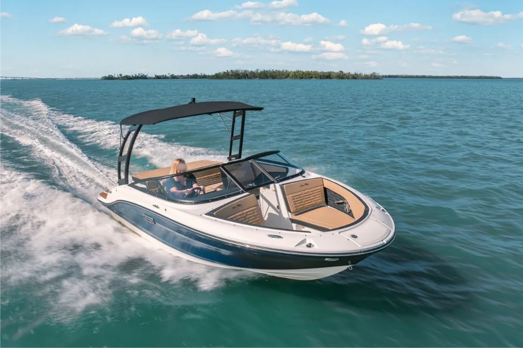 The Sea Ray Signature 190BR.