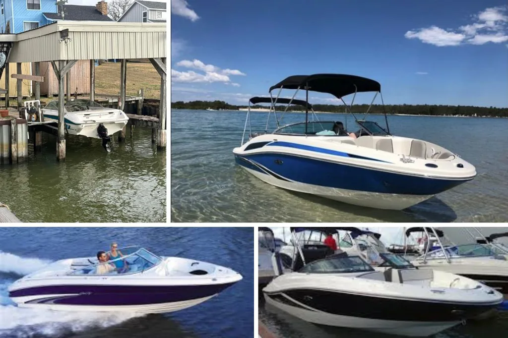 The Sea Ray Signature 190BR.