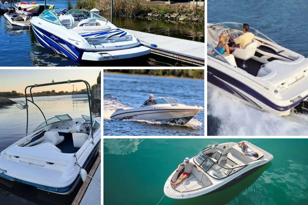 The Sea Ray Signature 190BR.