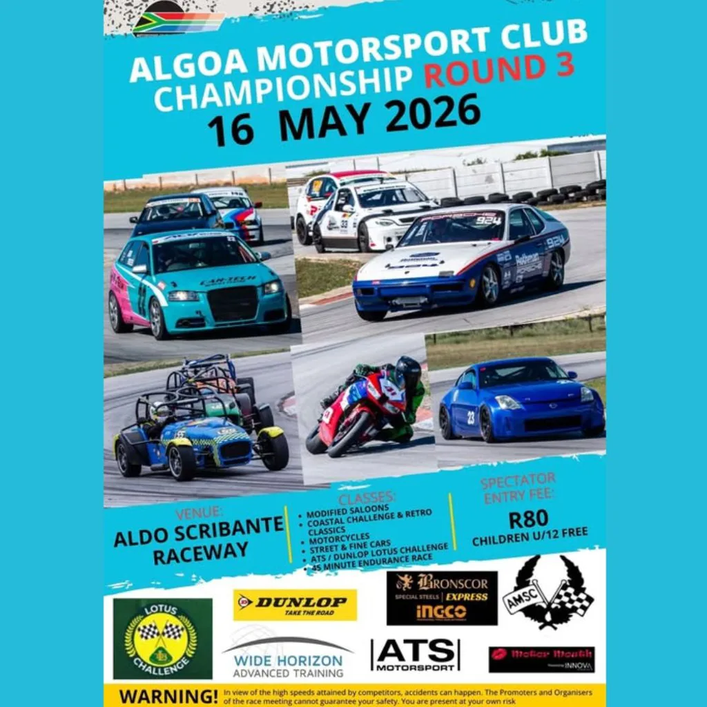Algoa Motorsport Club Championship Round 3