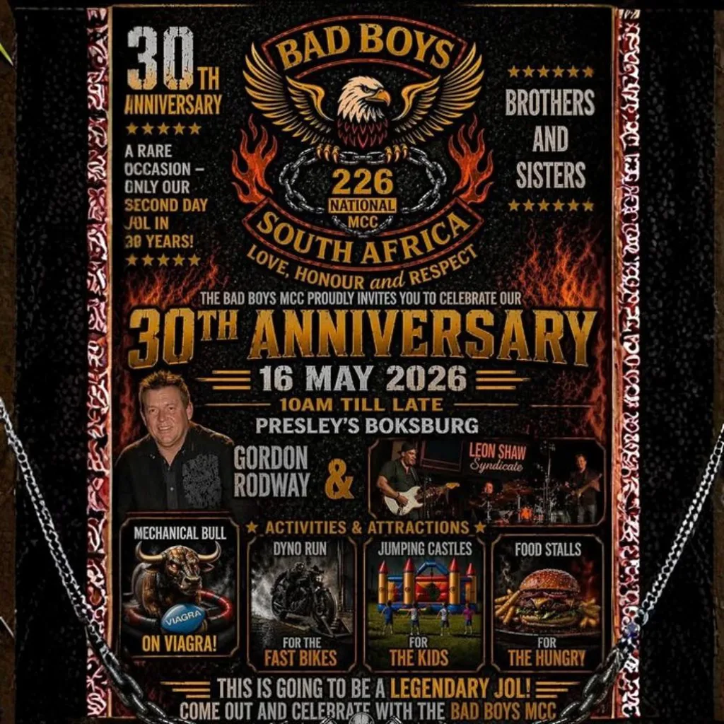 Bad Boys MCC - 30th Anniversary 