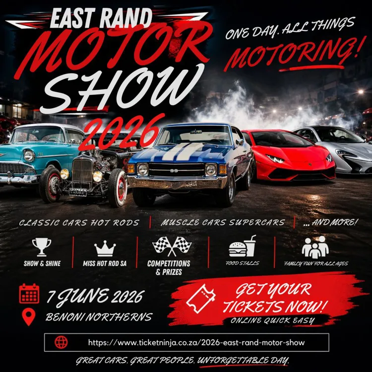 East Rand Motor Show - 7 June 2026