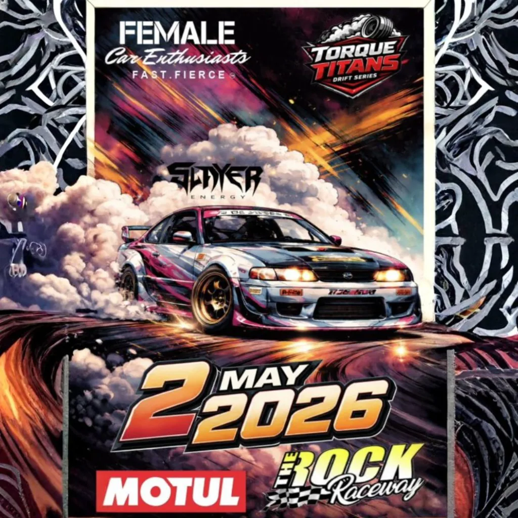 Female Car Enthusiasts - TORQUE TITANS DRIFT SERIES