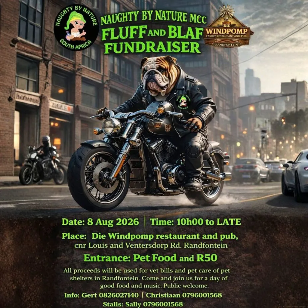 Fluff and Blaf Fundraiser  - NAUGHTY BY NATURE MCC