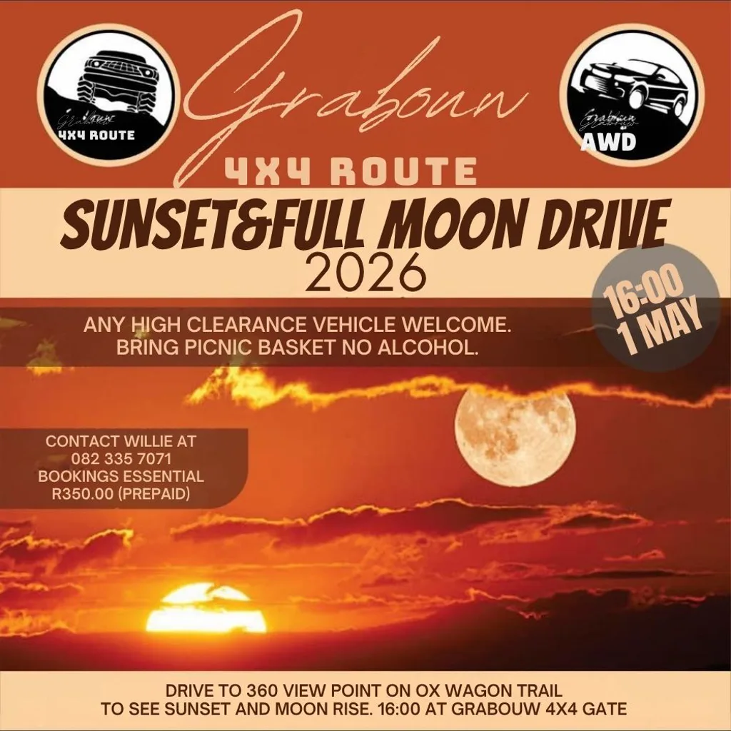 Last Full Moon Ride at Grabouw 4x4!