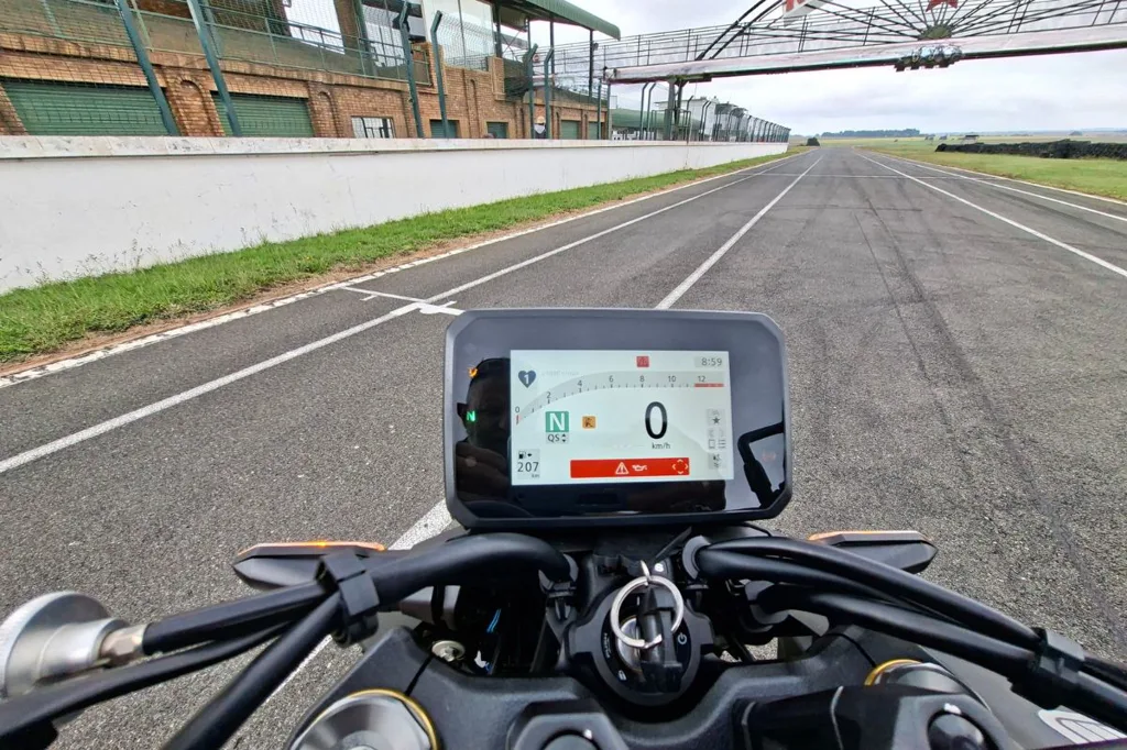 7. Honda CB 1000 Hornet SP - The TFT screen is great, but hard to navigate at speed if you require reading spectacles