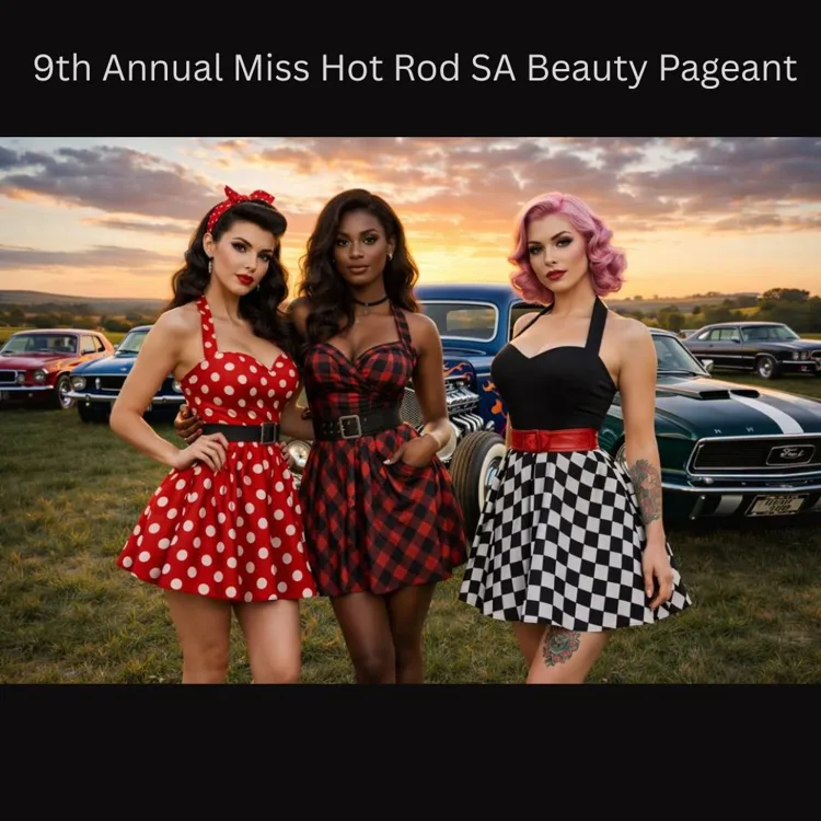  9th Annual Miss Hot Rod SA Beauty Pageant - 7 June 2026 