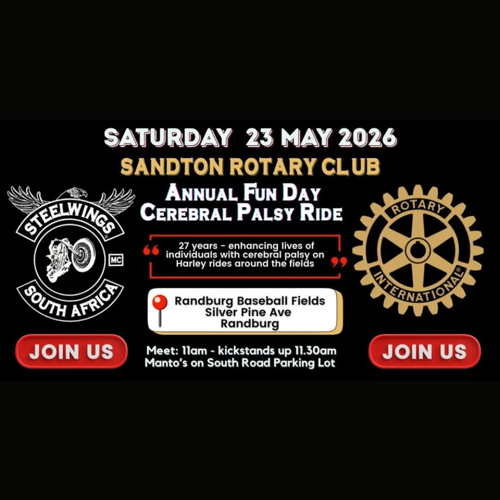 Annual Fun day - Cerebral Palsy Ride - 23 May 2026