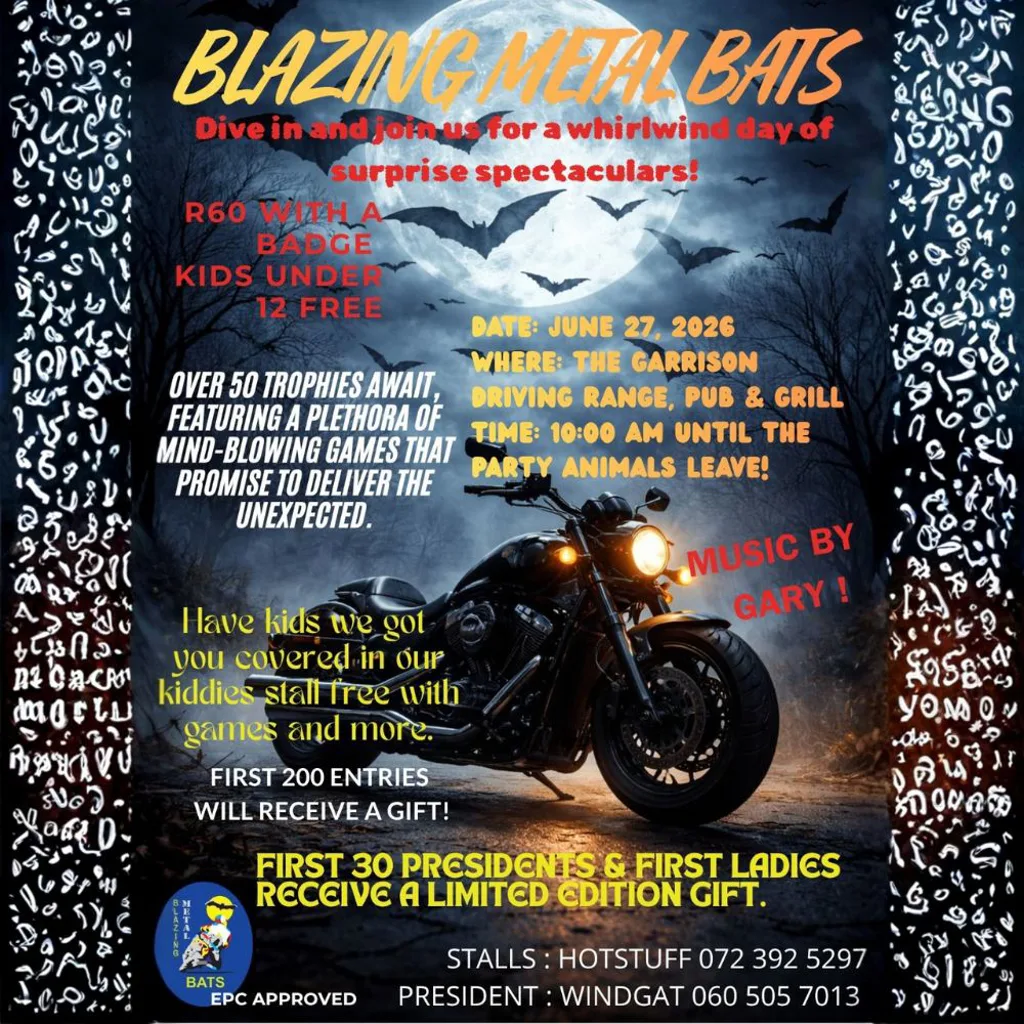 Blazing Metal Bats - Whirlwind day of Surprise Spectaculars - 27 June 2026
