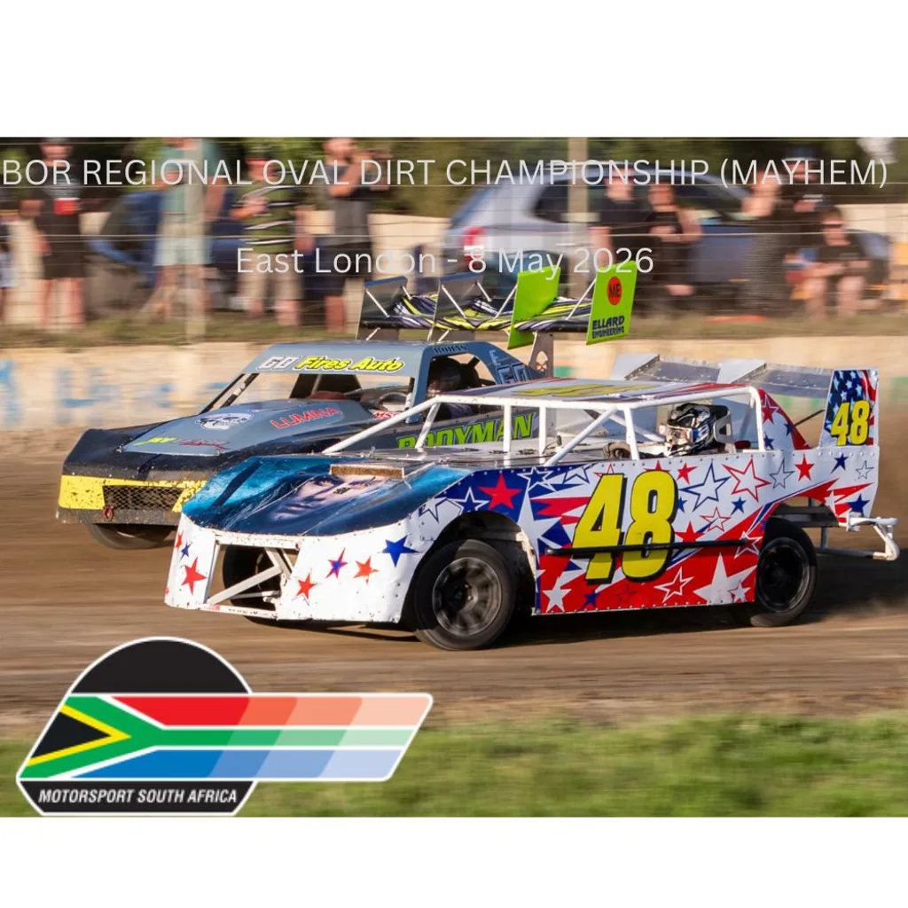 BOR Regional Oval Dirt Championship East London - 8 May 2026