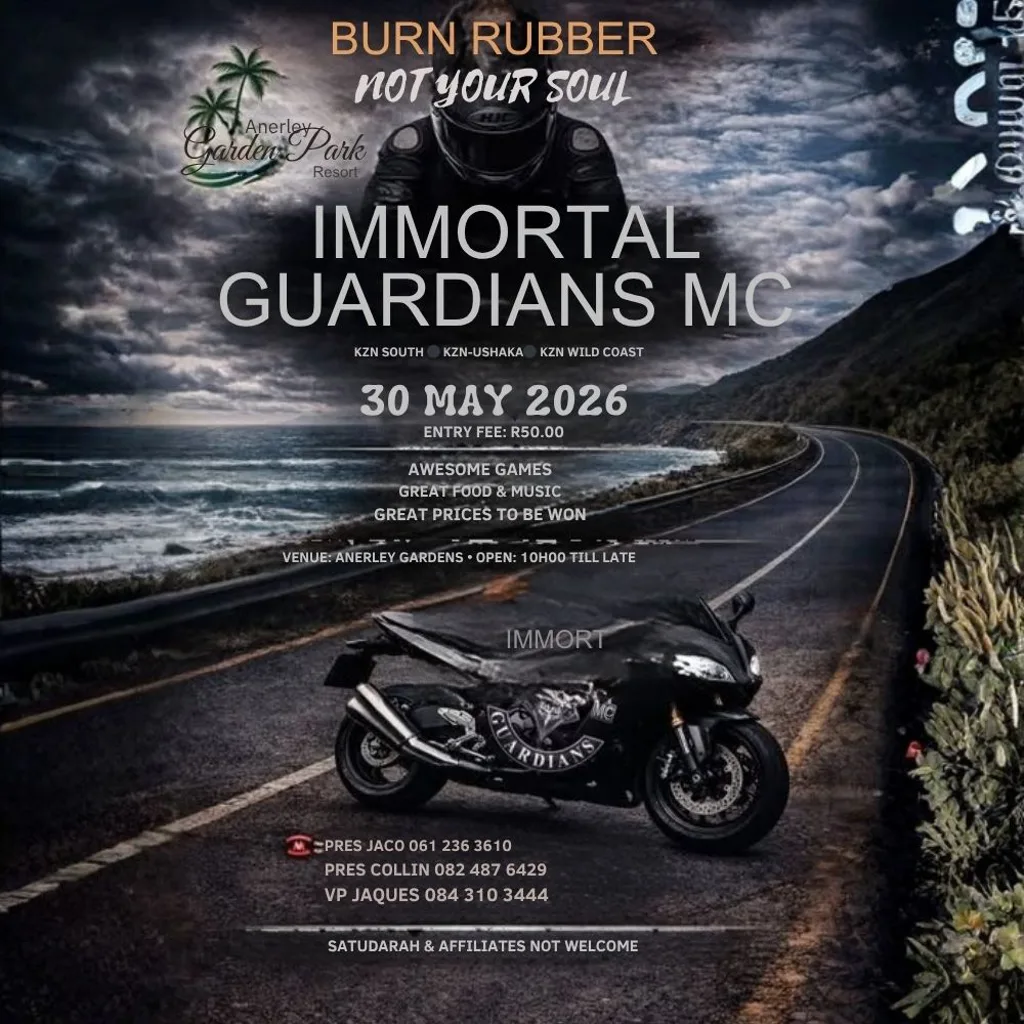 BURN RUBBER NOT YOUR SOUL