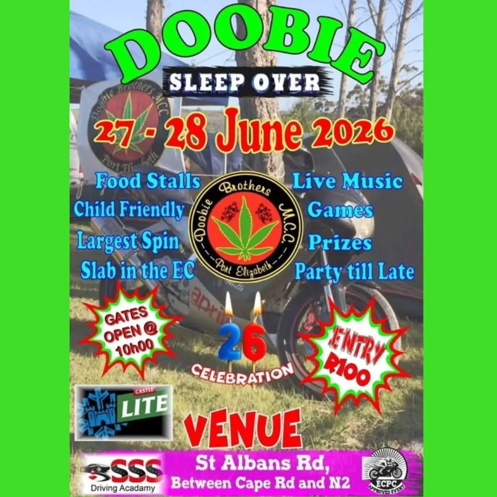 Doobie Brothers MCC PE  Sleep Over -  27-28 June 2026