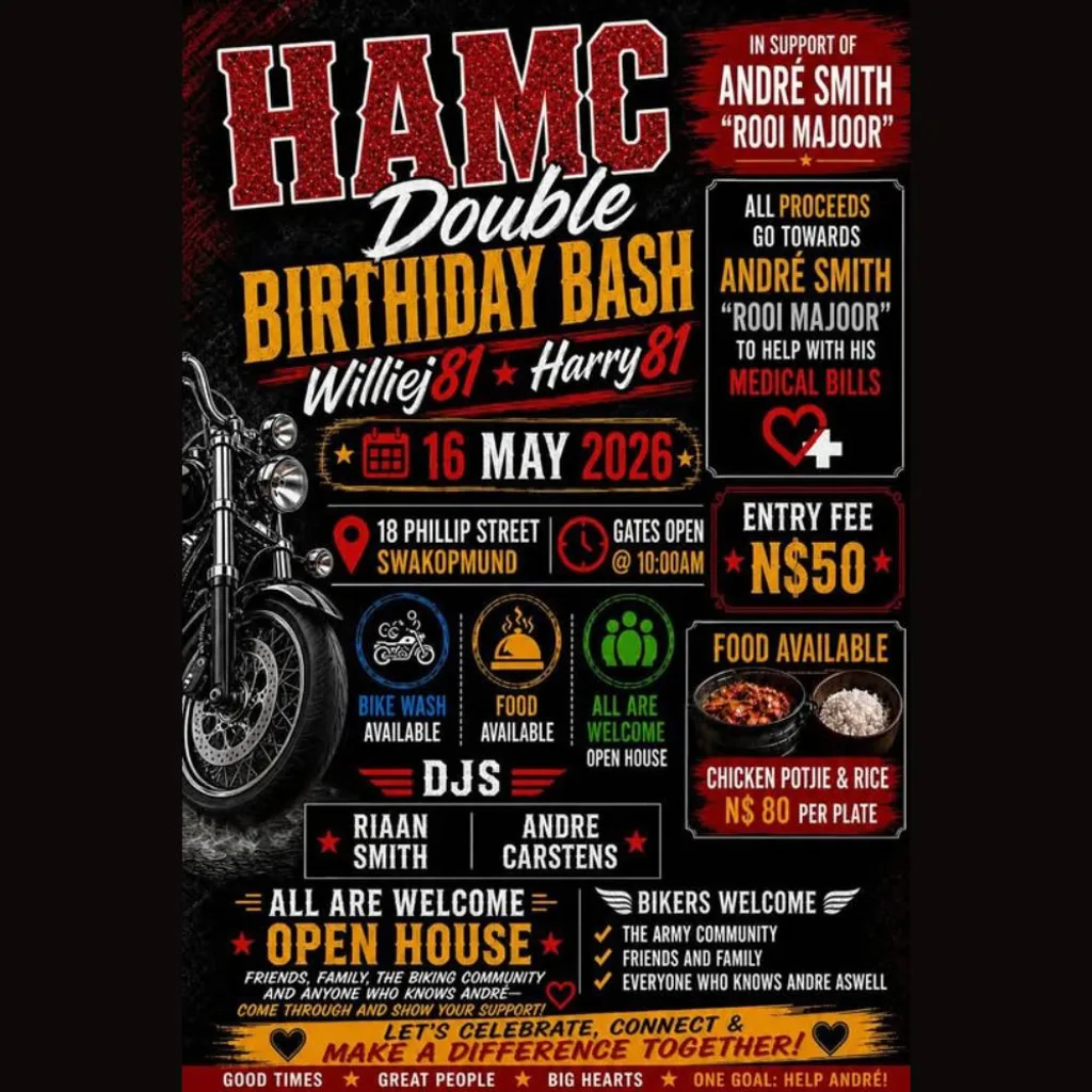 HAMC Double Birthday Bash - 16 May 2026