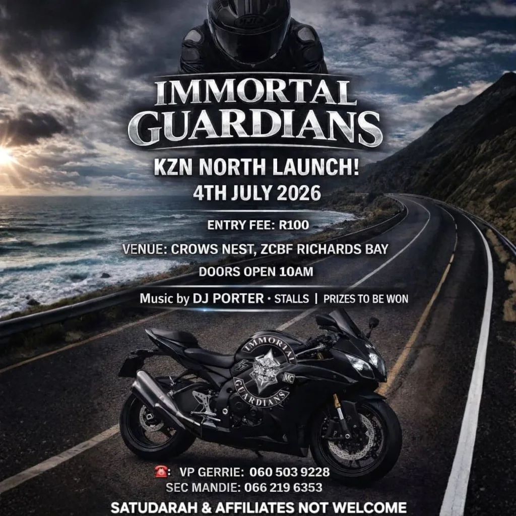 Immortal Guardians KZN North Launch - 4 July 2026