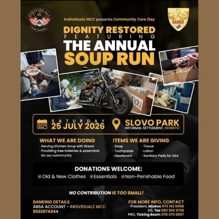 Individualz MCC - The Annual Soup Run - 25 July 2026