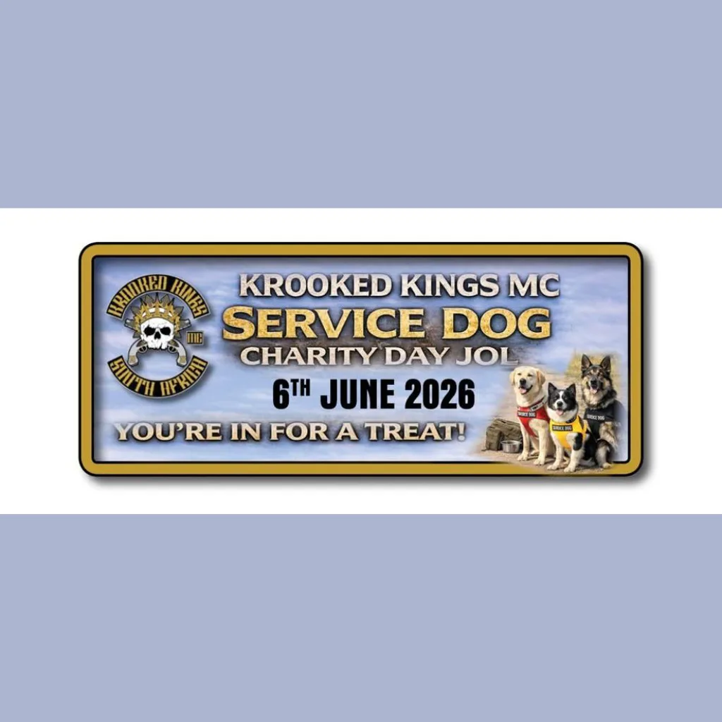 Krooked Kings MC - Service Dog Charity Day Jol - 6 June 2026