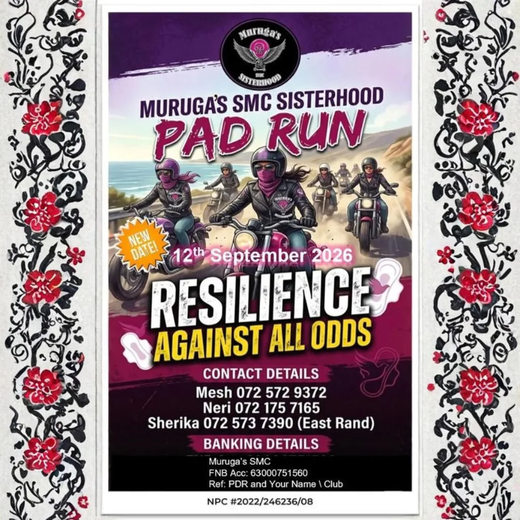 Muruga's SMC Sisterhood Pad Run - 12 September 2026