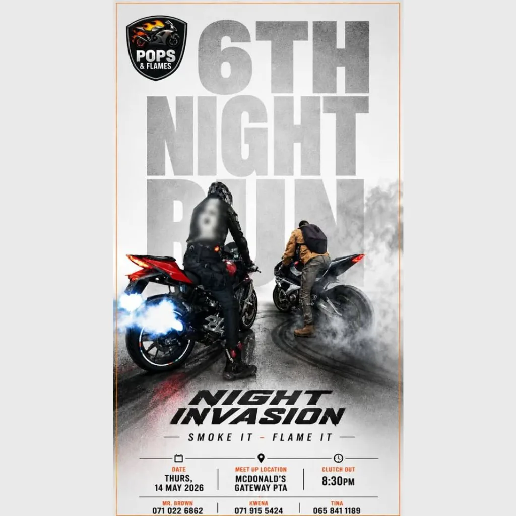 Pops & Flames 6th Night Run - 14 May 2026