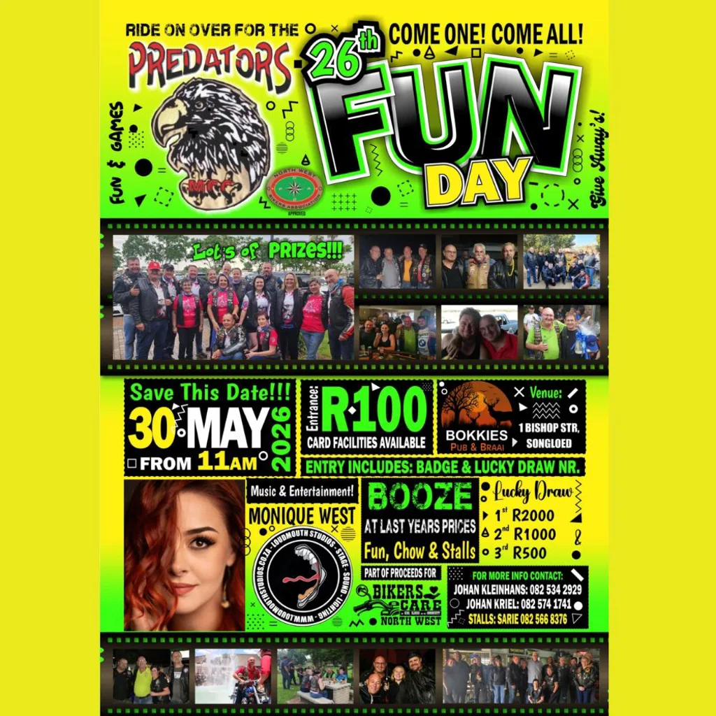 Predators 26th Fun Day - 30 May 2026