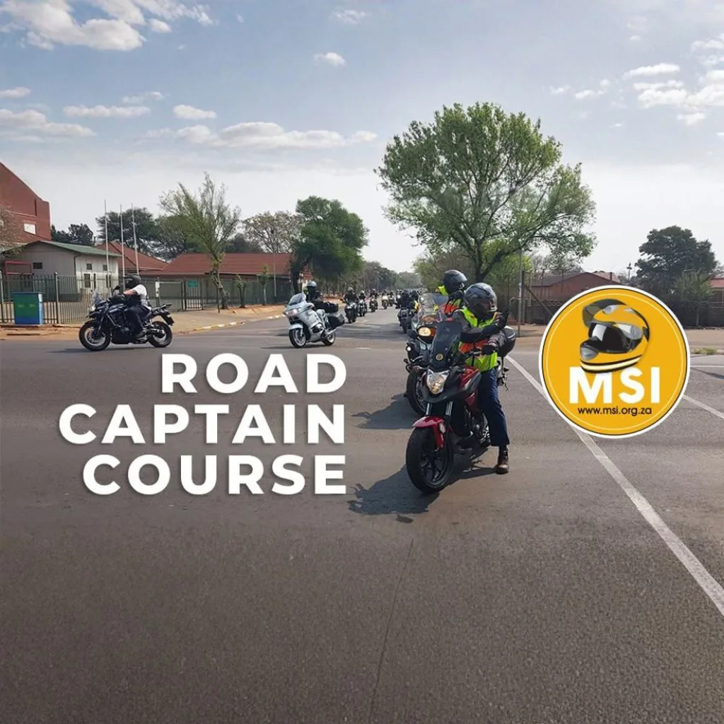 Road Captain Course -  Benoni - 6 June 2026 
