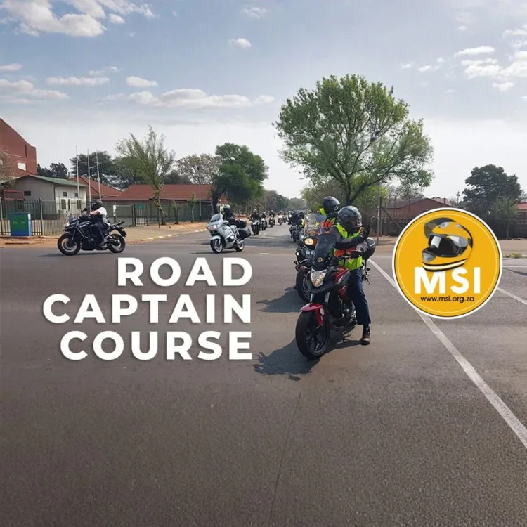 Road Captain Course -  Benoni - 6 June 2026 