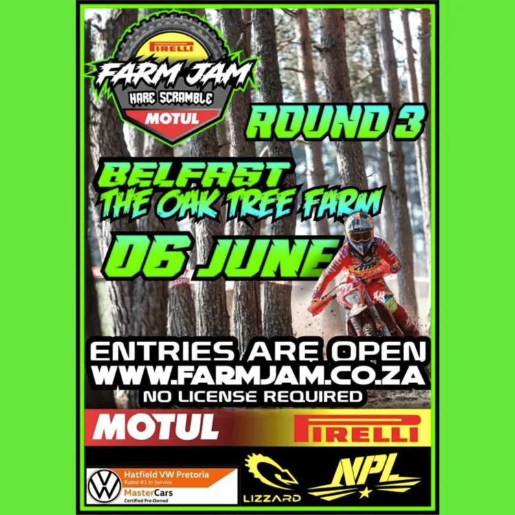 Round 3 - Belfast The Oak Tree Farm - 6 June 2026