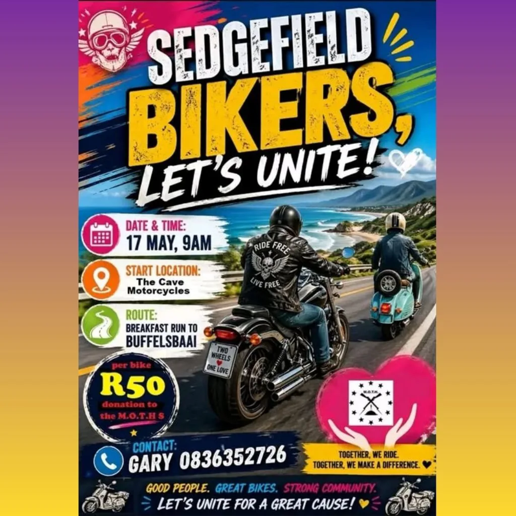 Sedgefield Bikers Let's Unite - 17 May 2026