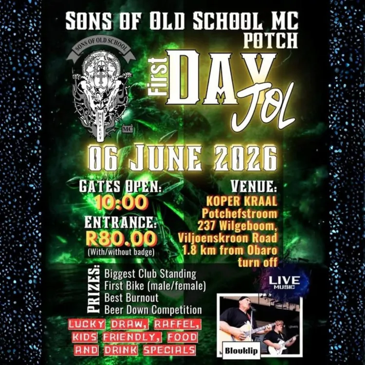 Sons of Old School First Day Jol - 6 June 2026