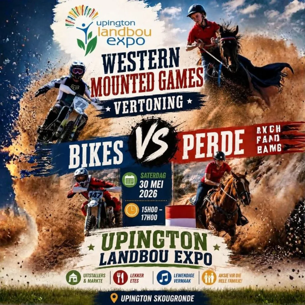 Upington Landbou Expo - Western Mounted Games - Bikes vs Horses -  30 May 2026