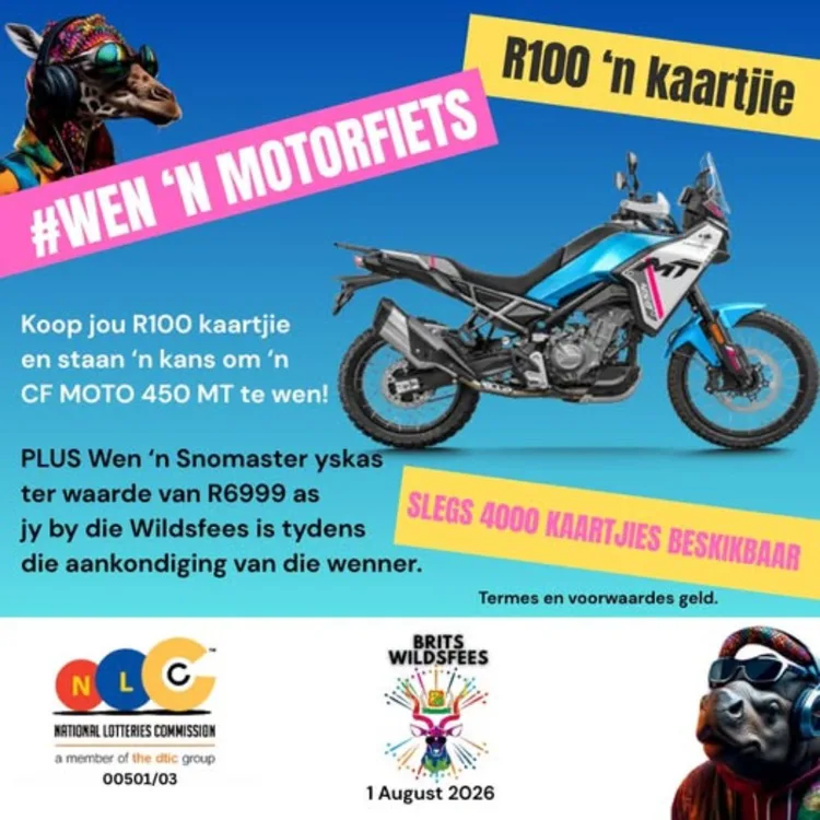 Brits Wildsfees  - 1  August 2026