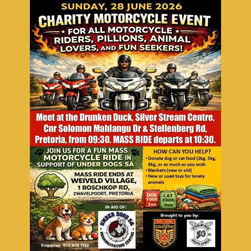 Charity Motorcycle Event - 28 June 2026
