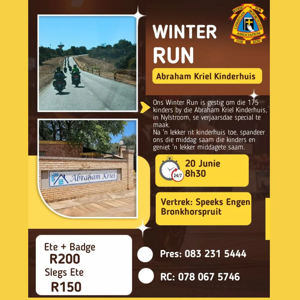CMA Winter Run - 20 June 2026