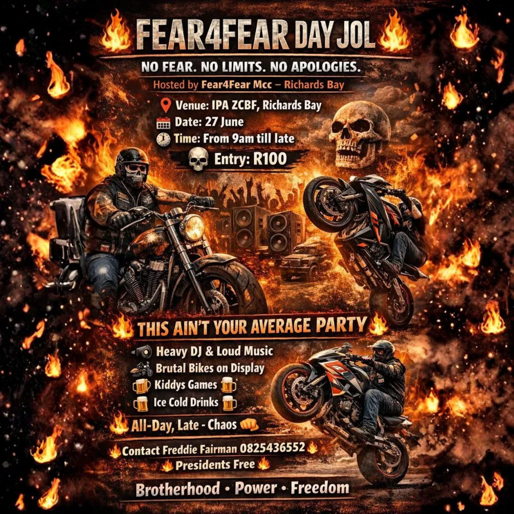 Fear4Fear Day Jol - 27 June 2026