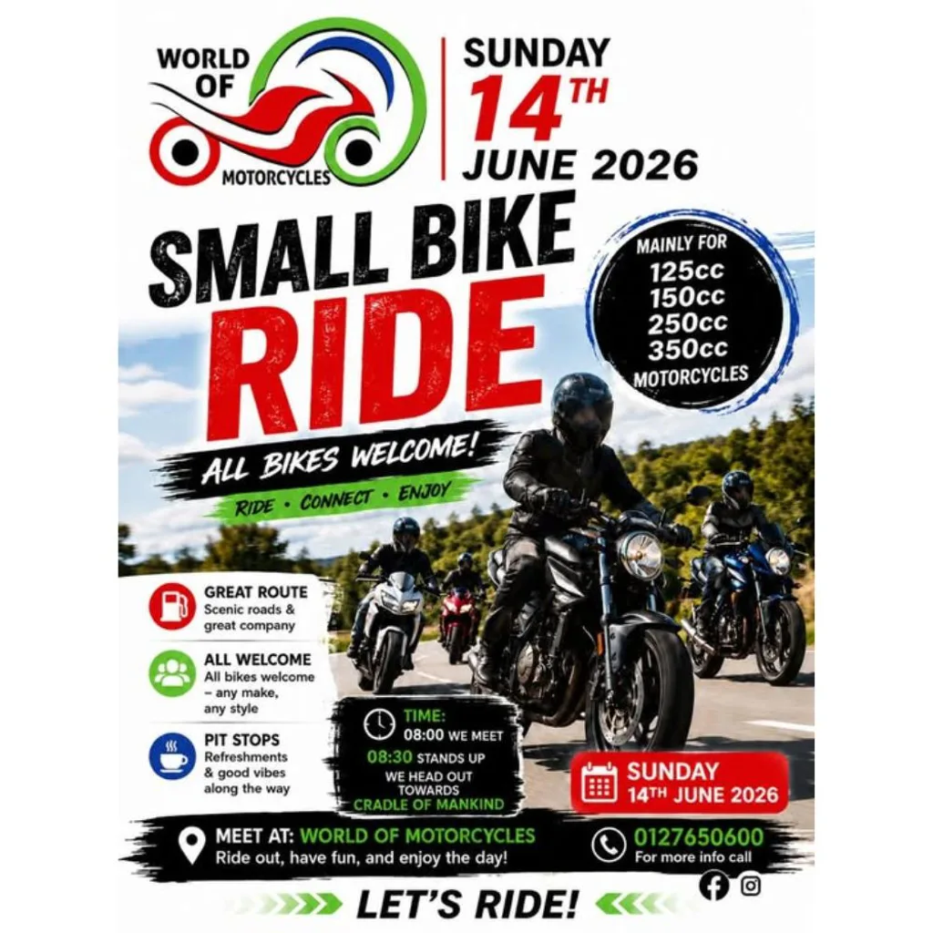 Small Bike Ride  - 14 June 2026