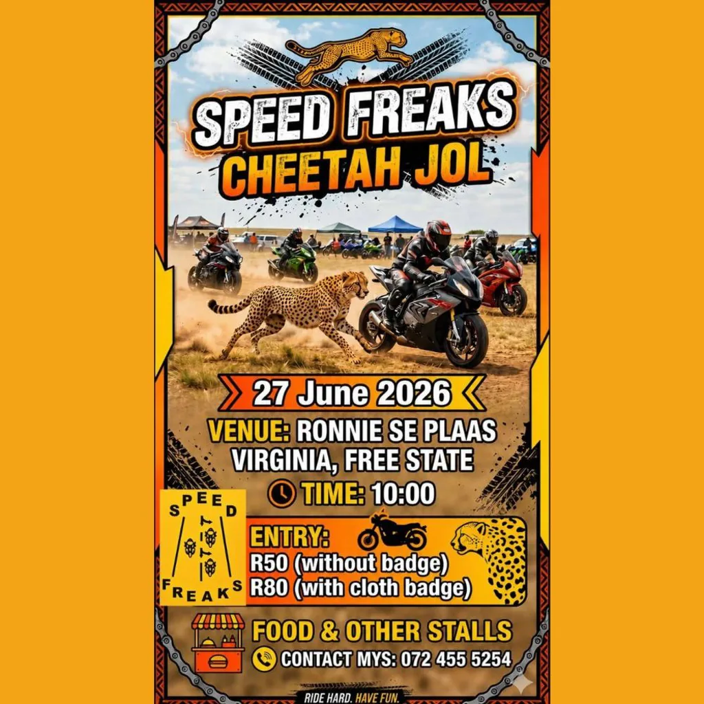 Speed Freaks Cheetah Jol - 27 June 2026