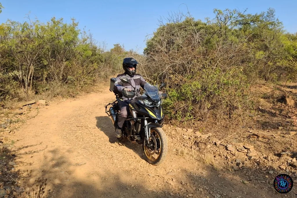 2. QJMotor SRT900SX Review - It is an adventure bike, so we are obliged to ride it in the dirt