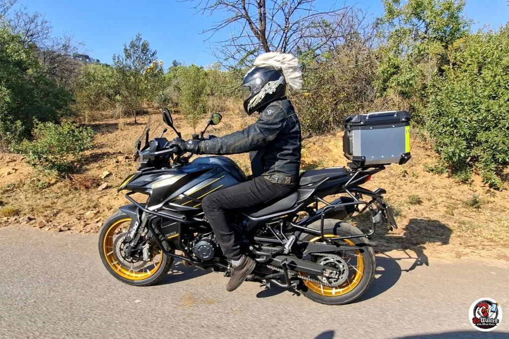 4. QJMotor SRT900SX Review - Andile Ngoma is becoming a very big fan of the QJ brand