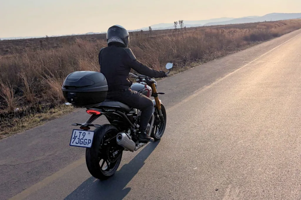 4. Triumph - Ride. My own machine. My own road. My own terms