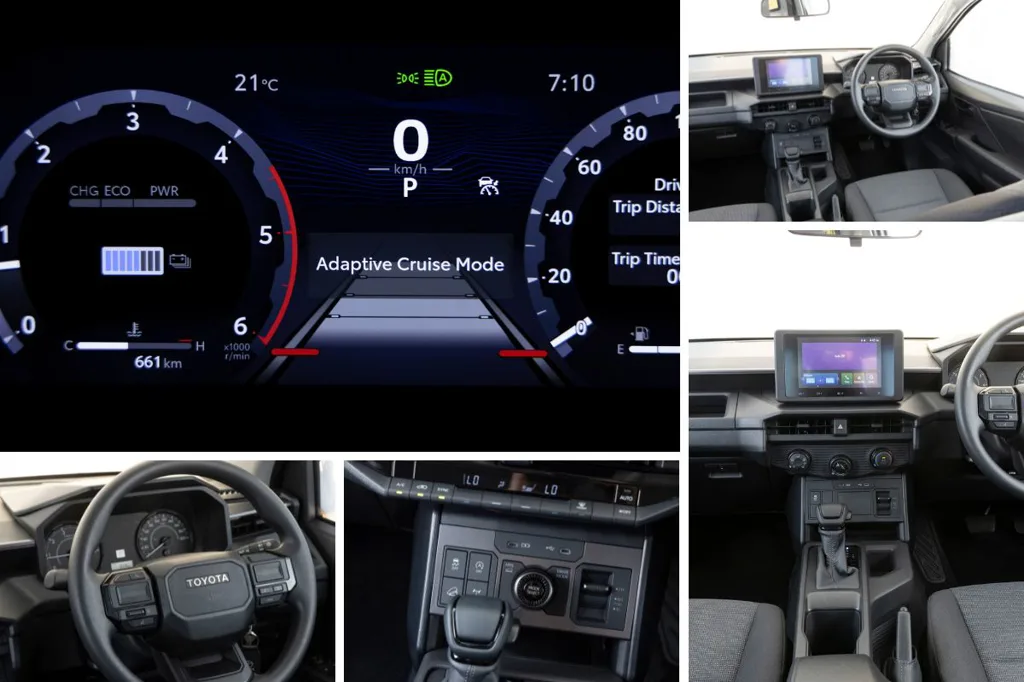 5. Toyota’s New Hilux_ The interior has had a modern update