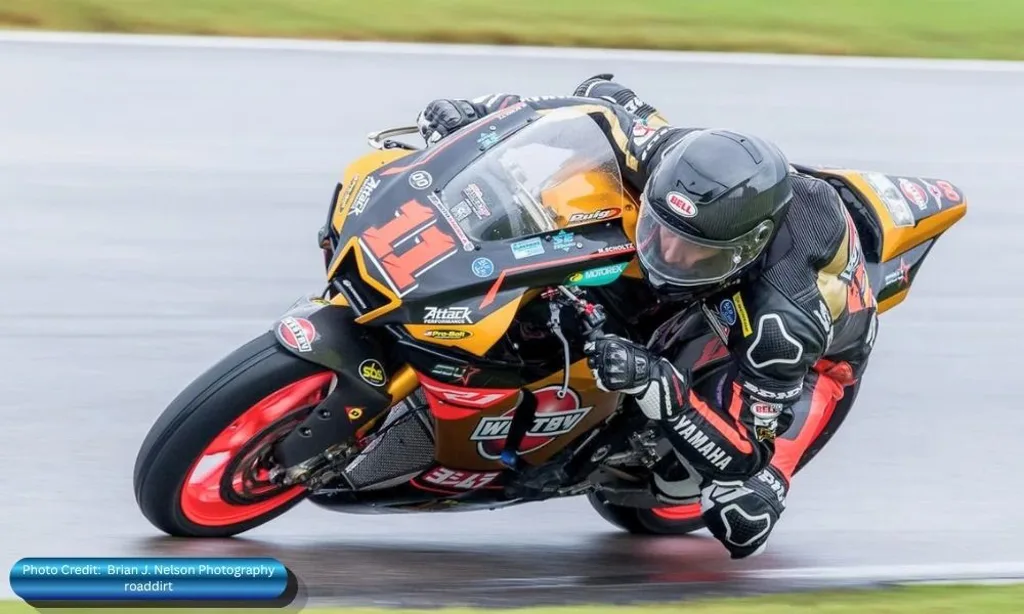 8. South African Racers Who Shaped MotoAmerica - Matt Scholz on his famous black and gold Yamaha R1