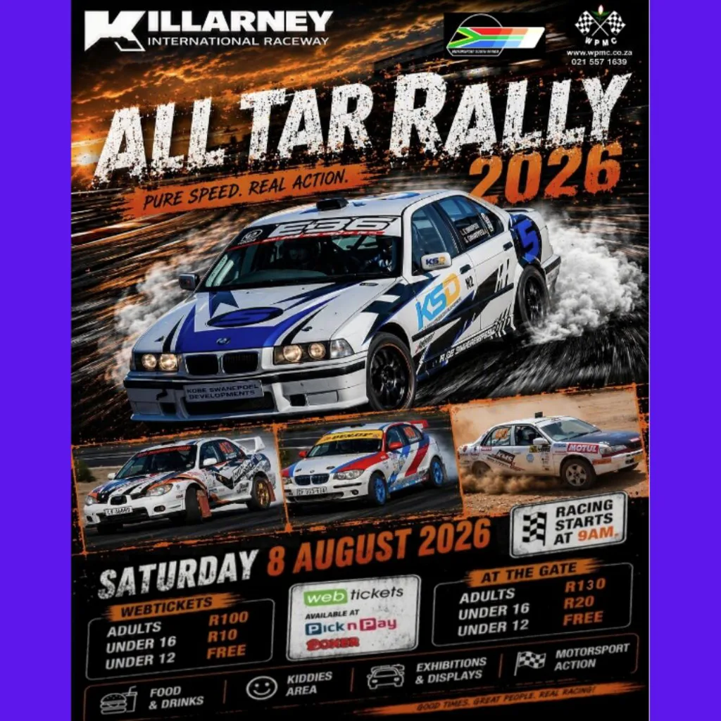 All Tar Rally - 8 August 2026