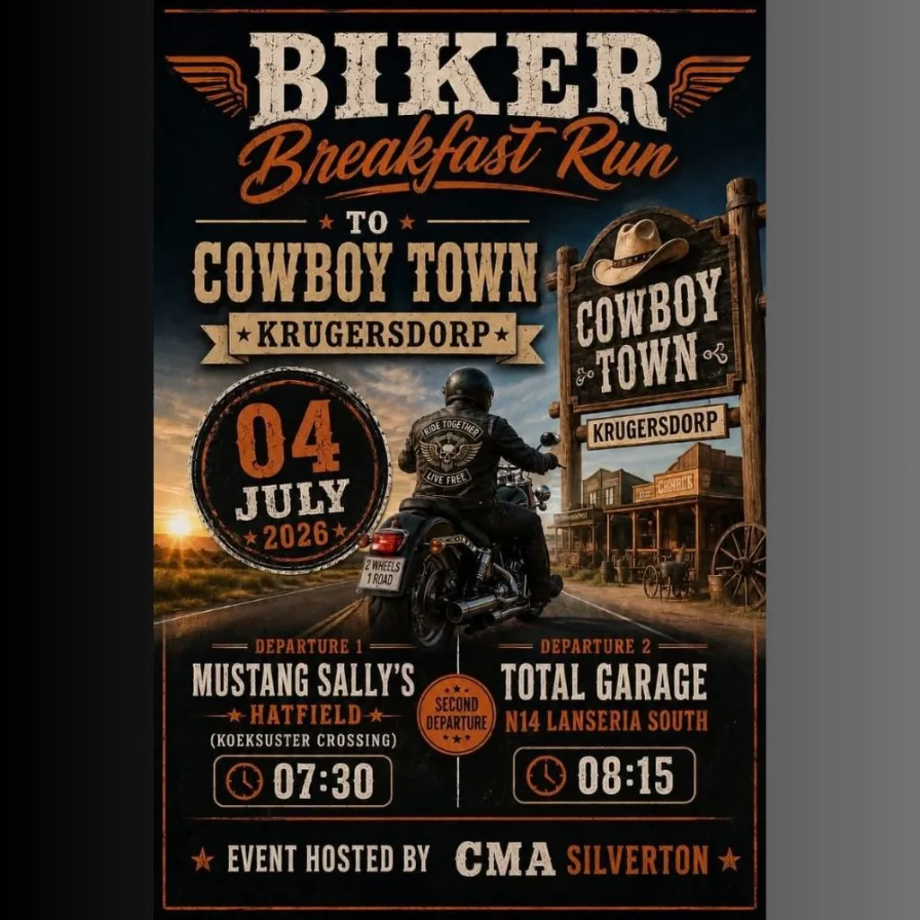 Biker Breakfast Run to Cowboy Town - 4 July 2026