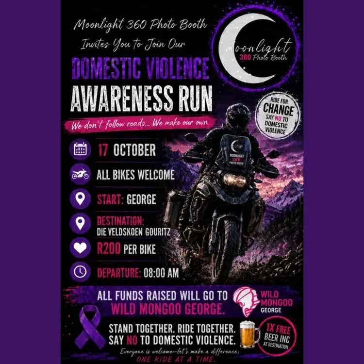 Domestic Violence Awareness Run - 17 October 2026