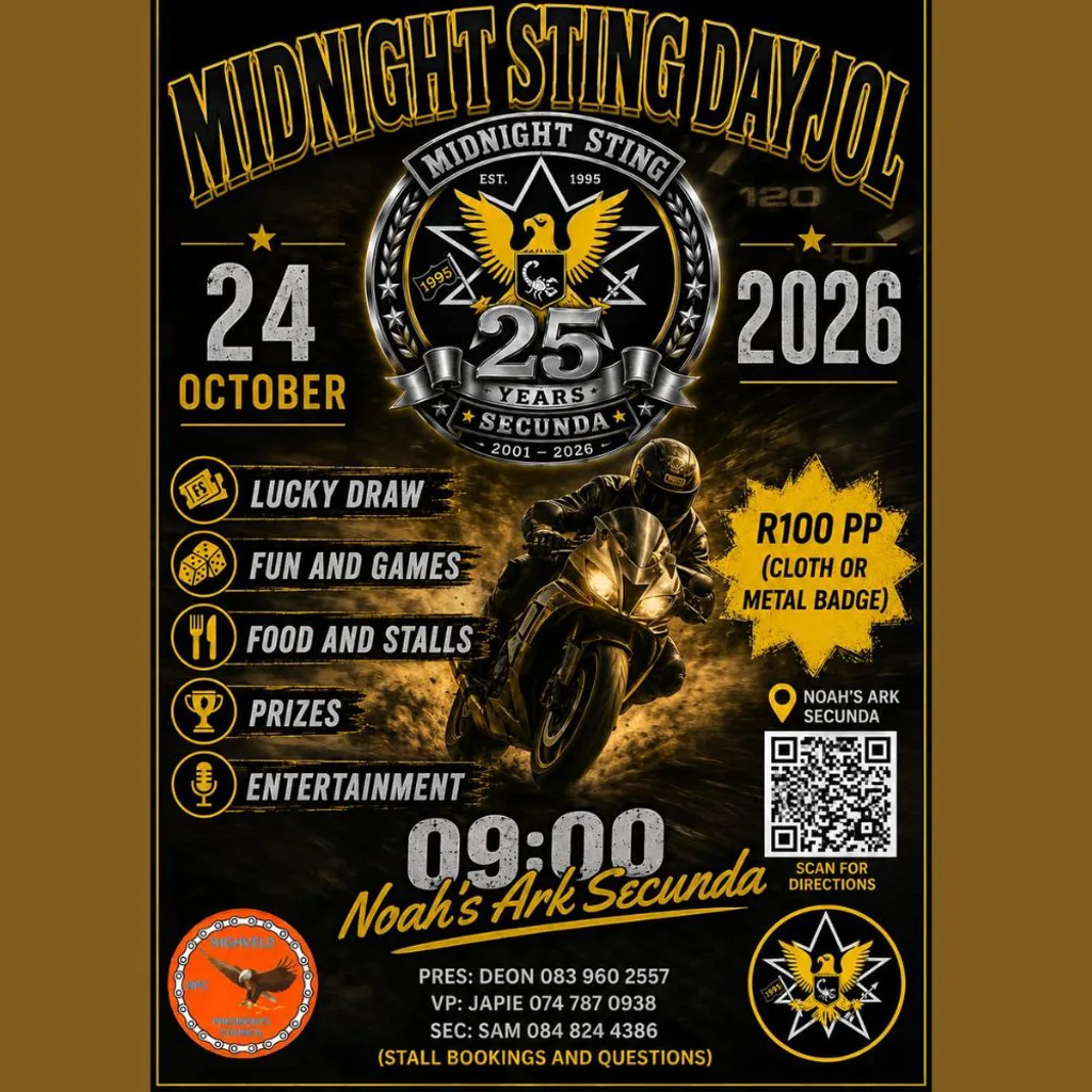 Midnight Sting Day Jol - 24 October 2026