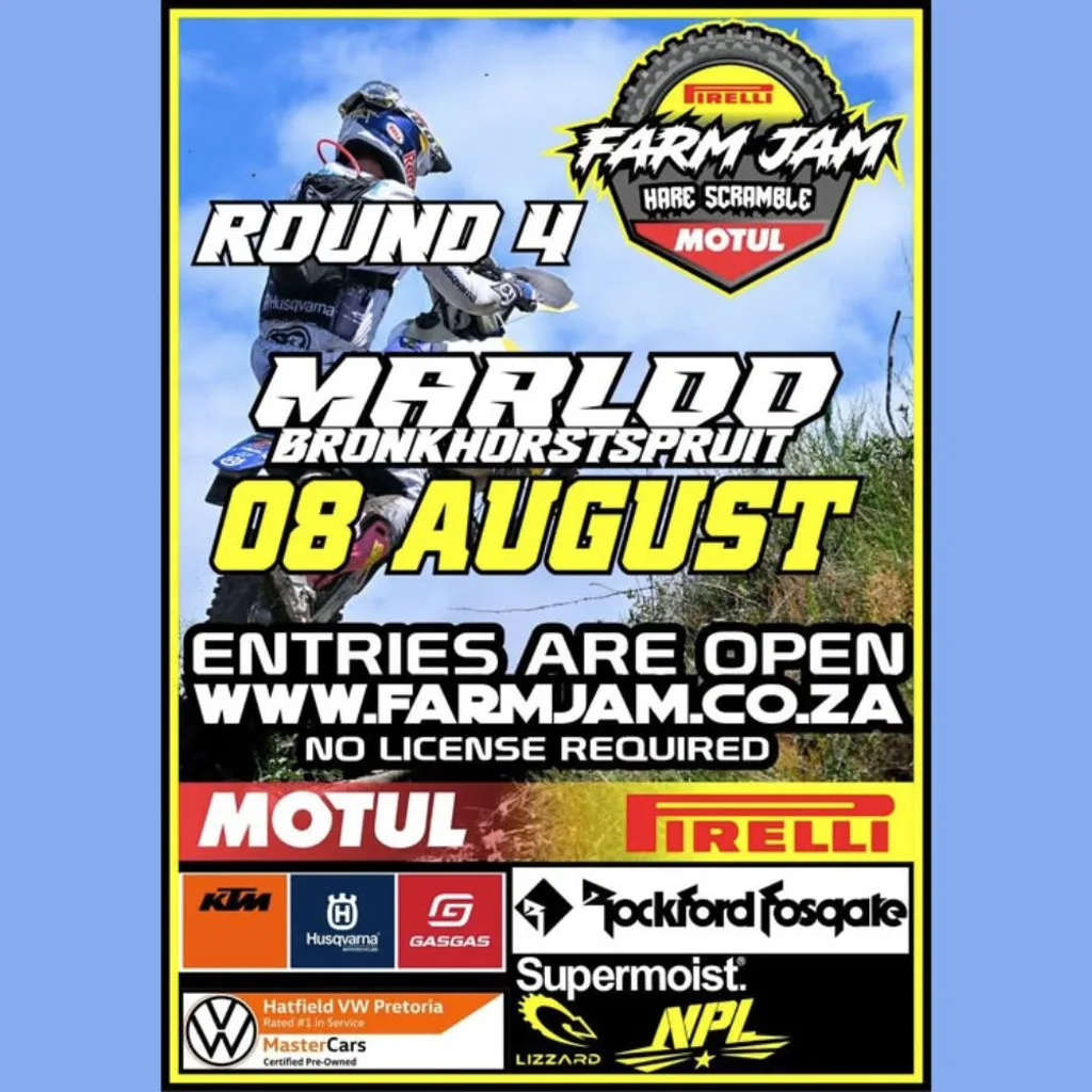 Round 4 Marloo Bronkhorstspruit - 8 August 2026