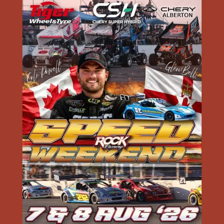 Speed Weekend - Rock Raceway - 7 & 8 August 2026